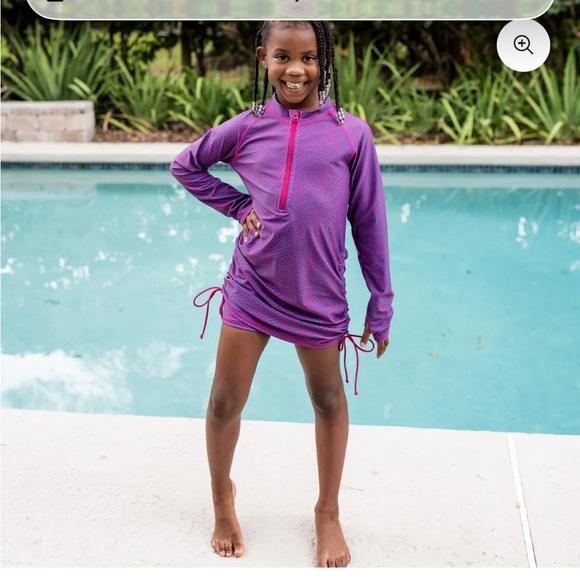 Swimzip Other - Vibrant Pink Kids Swim Coverup
